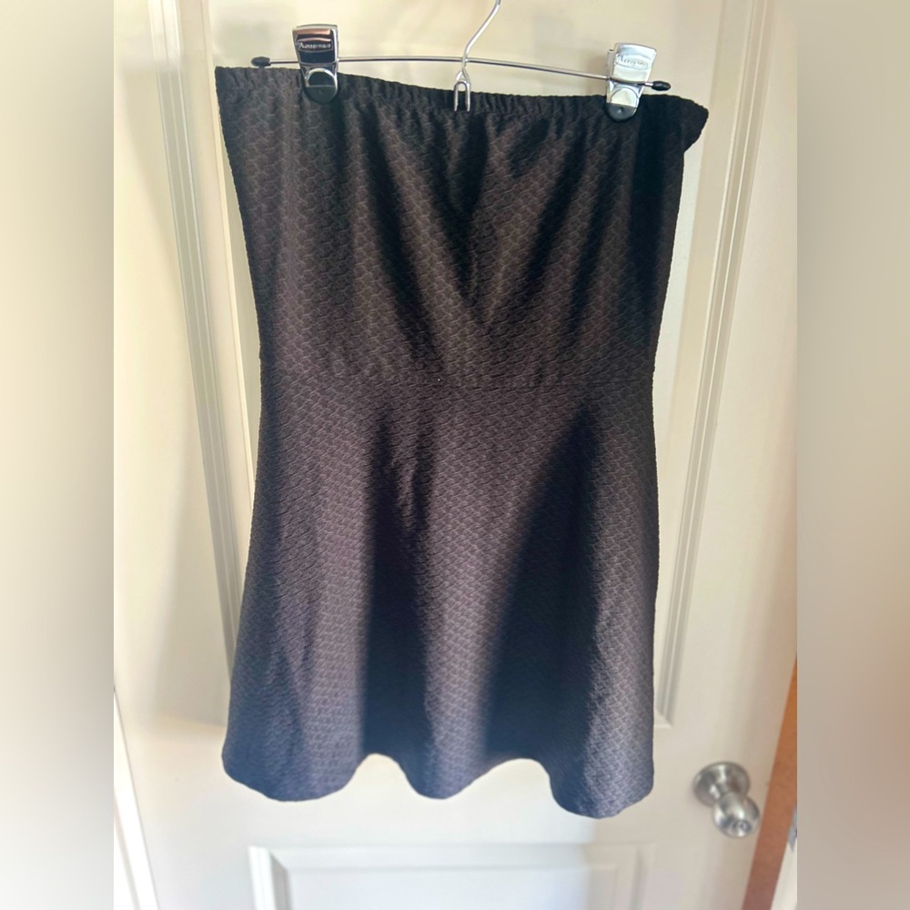 H&M Black Strapless Dress